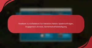 Feedback zu Aufladeboni für Edelstein-Pakete: Spielerumfragen, Engagement-Anreize, Gemeinschaftsbeteiligung